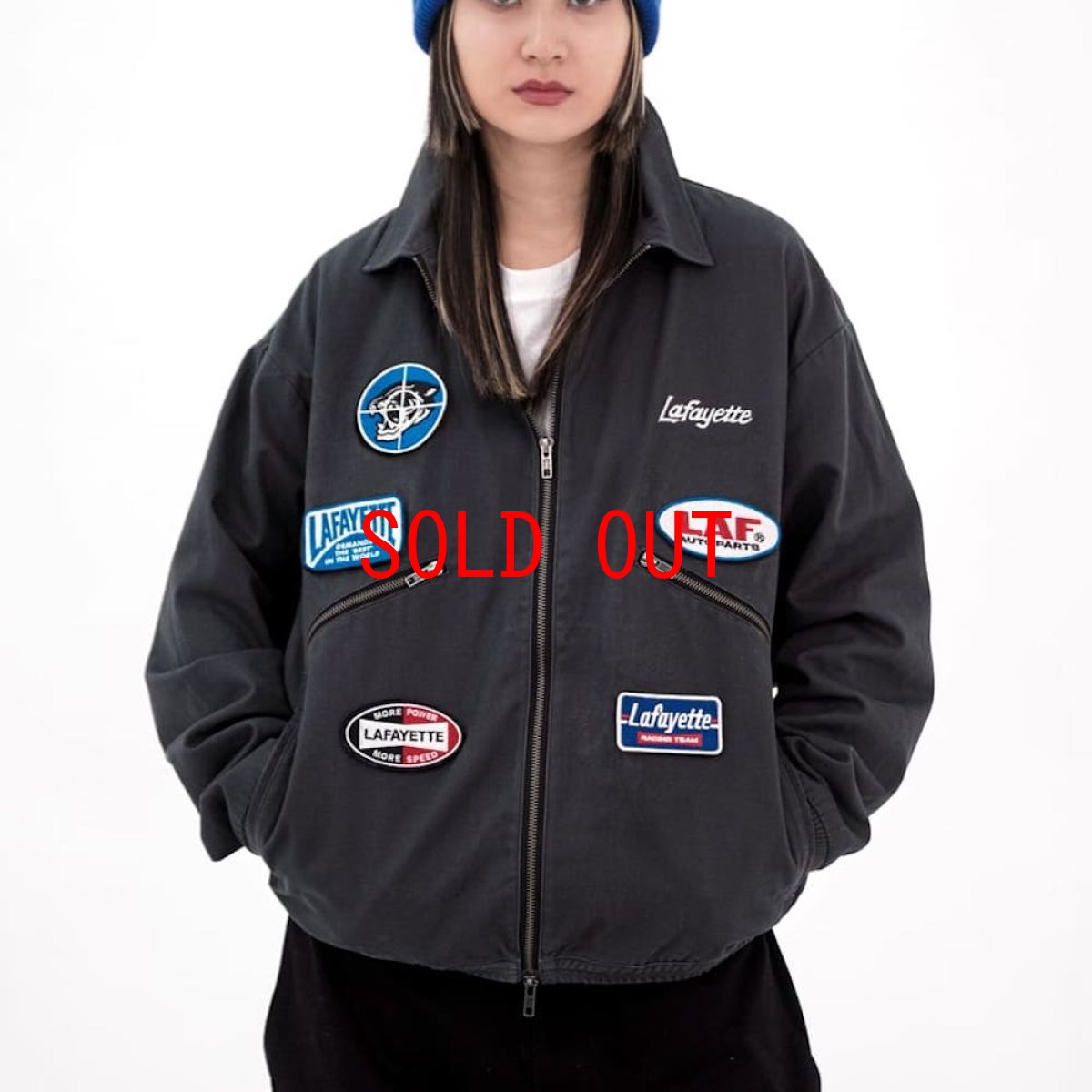 画像1: Racing Patch Work Jacket レーシング パッチ ワーク ジャケット (1)