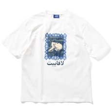 画像1: Bodega Cat Tee WHT ボデガ キャット 猫 半袖 Tシャツ (1)