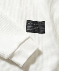 画像5: Waffle Thermal L/S Tee WHT 長袖 サーマル シャツ Tシャツ (5)