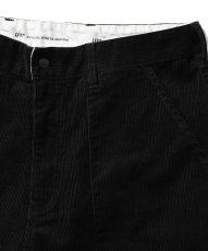 画像4: Double Knee Corduroy Pants BLK ダブルニー コーデュロイ ワーク パンツ (4)