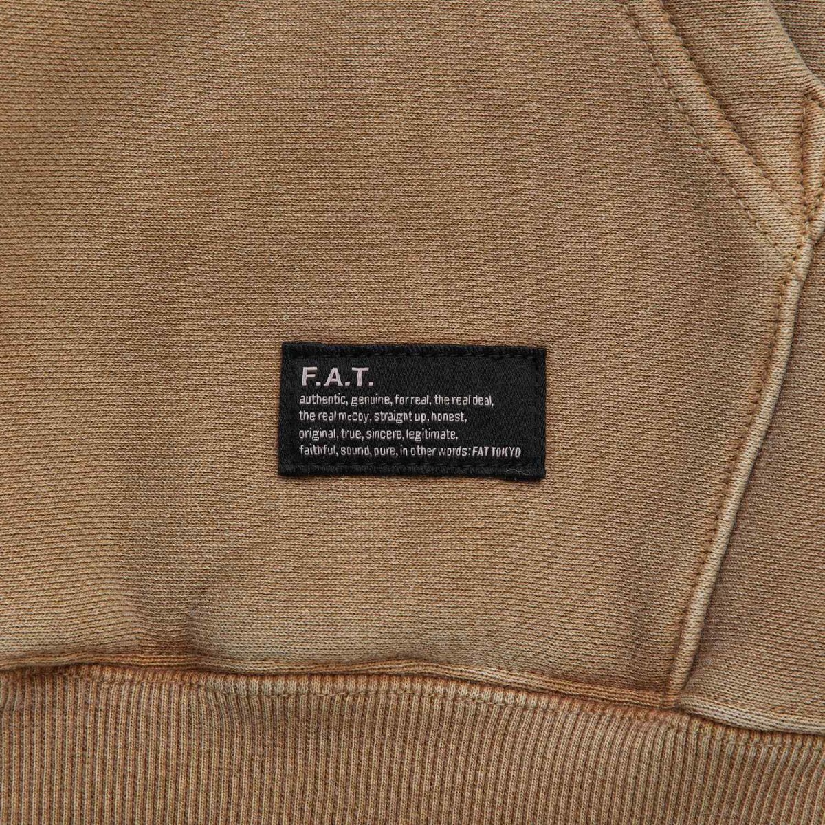 画像5: FADEMENT.OVER Pigment Sweat ZIP Hoodie スウェット ジップ パーカー (5)