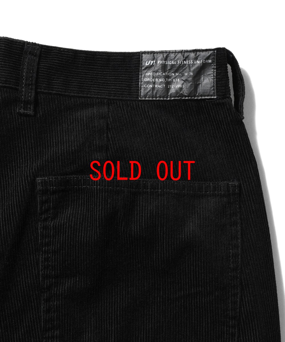 画像5: Double Knee Corduroy Pants BLK ダブルニー コーデュロイ ワーク パンツ (5)