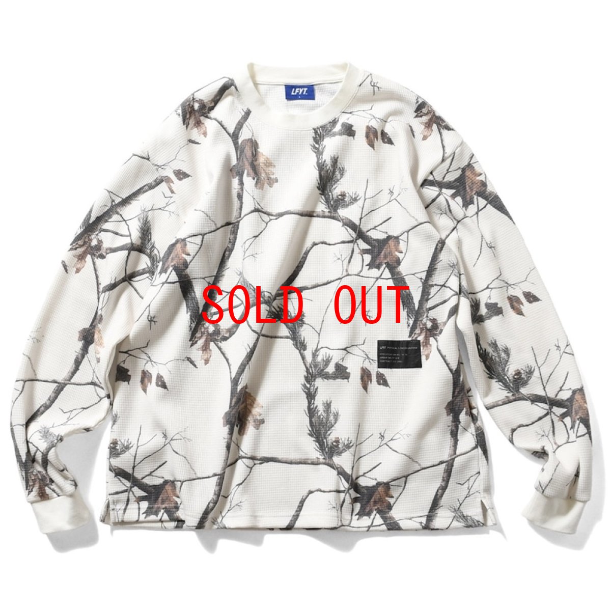 画像2: Waffle Thermal L/S Tee Realtree 長袖 サーマル シャツ Tシャツ (2)