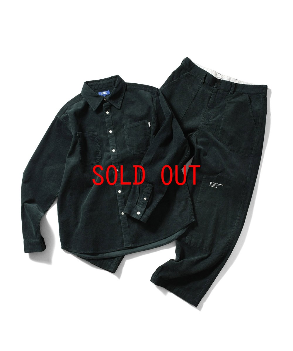 画像12: Double Knee Corduroy Pants GRN ダブルニー コーデュロイ ワーク パンツ (12)