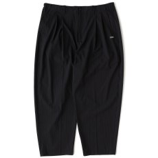 画像2: STROROUSER Pin Stripe Trouser Pants タック ワイド ストライプ トラウザー パンツ (2)