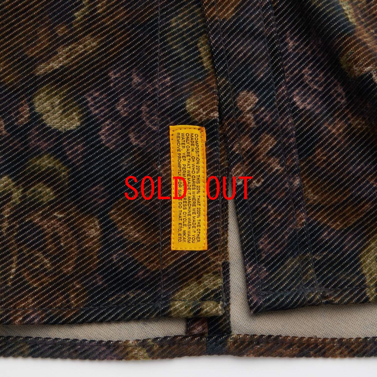 画像8: MEGABLOSSOM Corduroy Pants GRN ボタニカルプリント コーデュロイ パンツ (8)