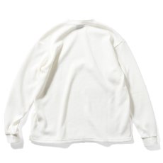 画像3: Waffle Thermal L/S Tee WHT 長袖 サーマル シャツ Tシャツ (3)