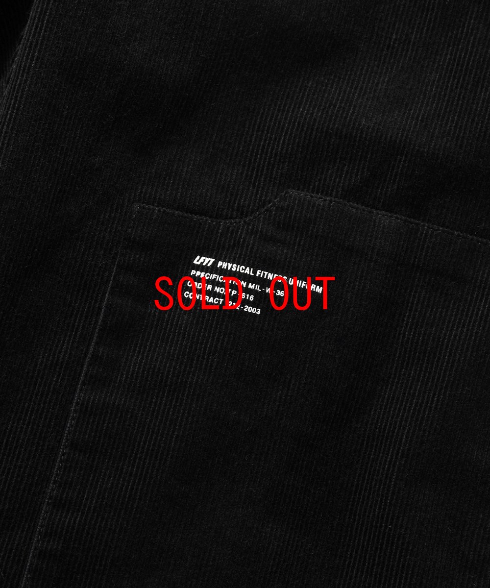 画像7: Double Knee Corduroy Pants BLK ダブルニー コーデュロイ ワーク パンツ (7)