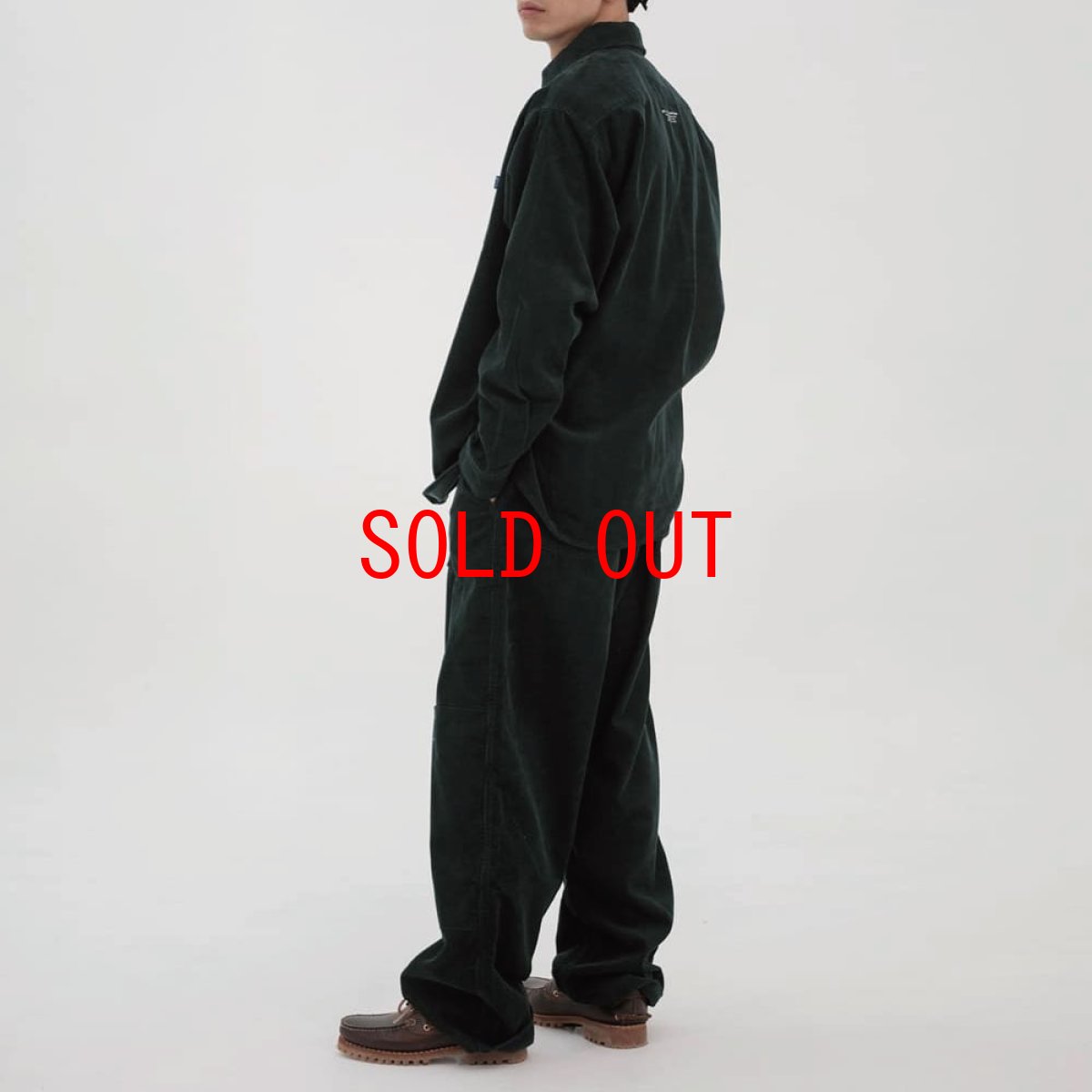 画像11: Double Knee Corduroy Pants GRN ダブルニー コーデュロイ ワーク パンツ (11)