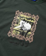 画像3: Bodega Cat Tee GRN ボデガ キャット 猫 半袖 Tシャツ (3)