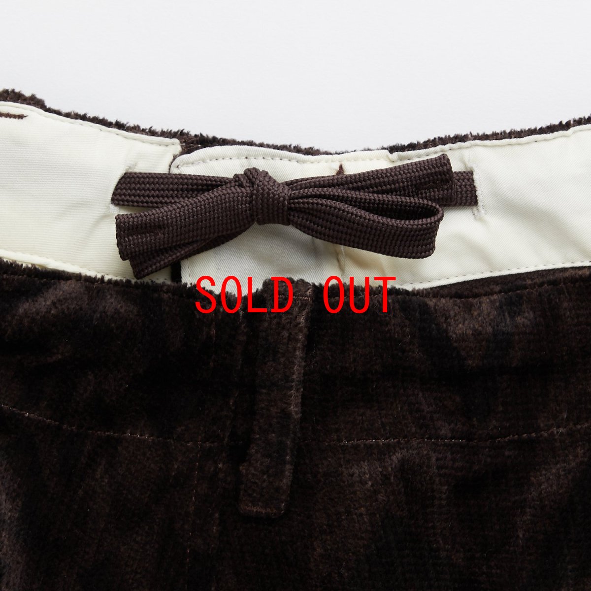 画像4: MEGANATIVE Corduroy Pants BRN ネイティブプリント コーデュロイ パンツ (4)