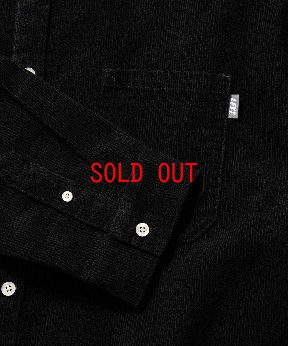 画像5: Classic Corduroy L/S Shirt BLK 長袖 コーデュロイ シャツ (5)