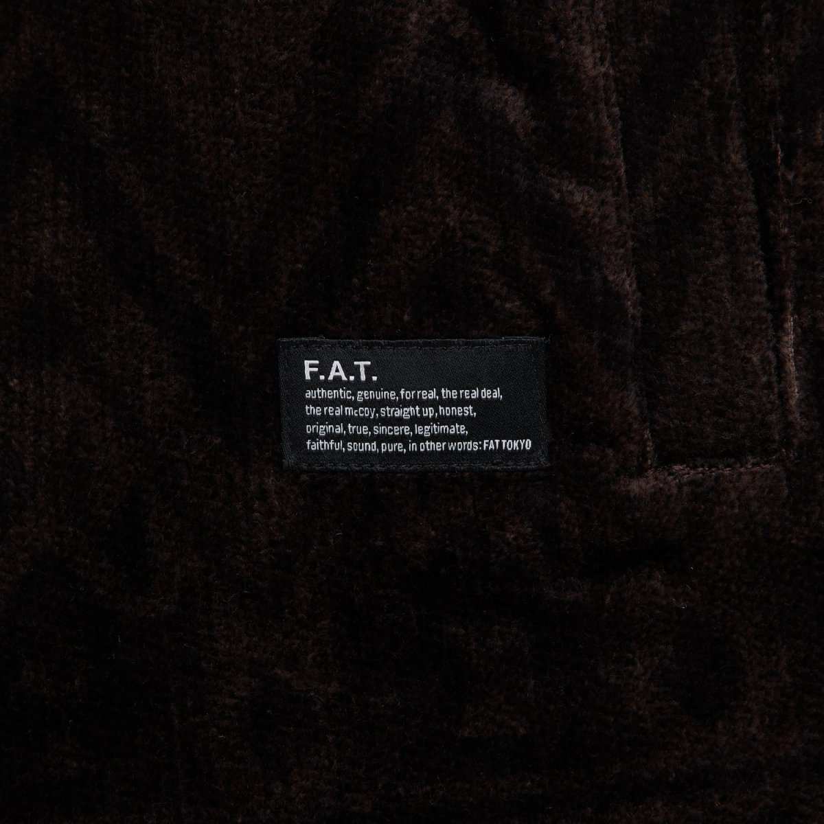 画像4: NATIGAN Corduroy Shirts BRN ネイティブプリント コーデュロイ シャツ (4)