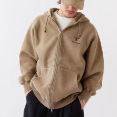 画像1: FADEMENT.OVER Pigment Sweat ZIP Hoodie スウェット ジップ パーカー (1)
