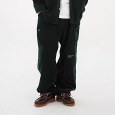 画像1: Double Knee Corduroy Pants GRN ダブルニー コーデュロイ ワーク パンツ (1)