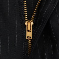 画像6: STROROUSER Pin Stripe Trouser Pants タック ワイド ストライプ トラウザー パンツ (6)