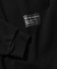 画像4: Waffle Thermal L/S Tee BLK 長袖 サーマル シャツ Tシャツ (4)