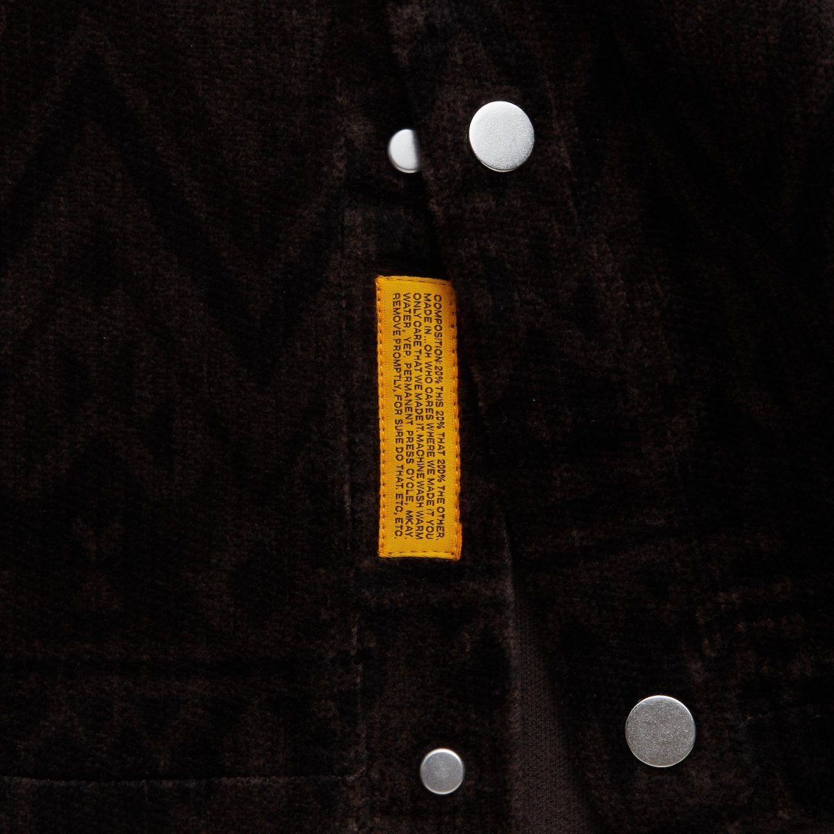 画像5: NATIGAN Corduroy Shirts BRN ネイティブプリント コーデュロイ シャツ (5)