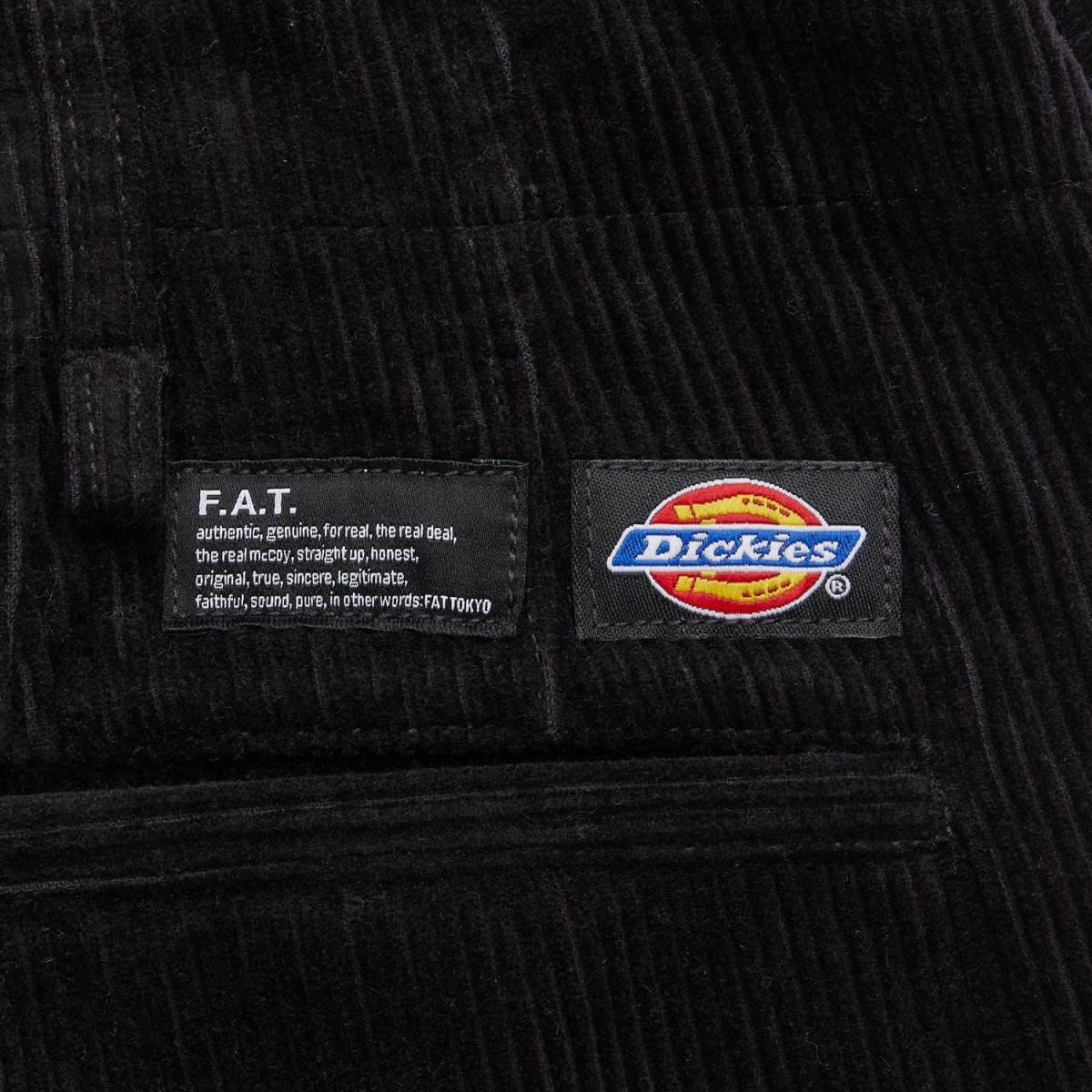 画像6: × Dickies Wallies Corduroy Pants BLK ディッキーズ コーデュロイ パンツ (6)