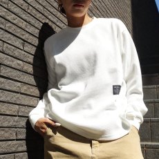 画像1: Waffle Thermal L/S Tee WHT 長袖 サーマル シャツ Tシャツ (1)