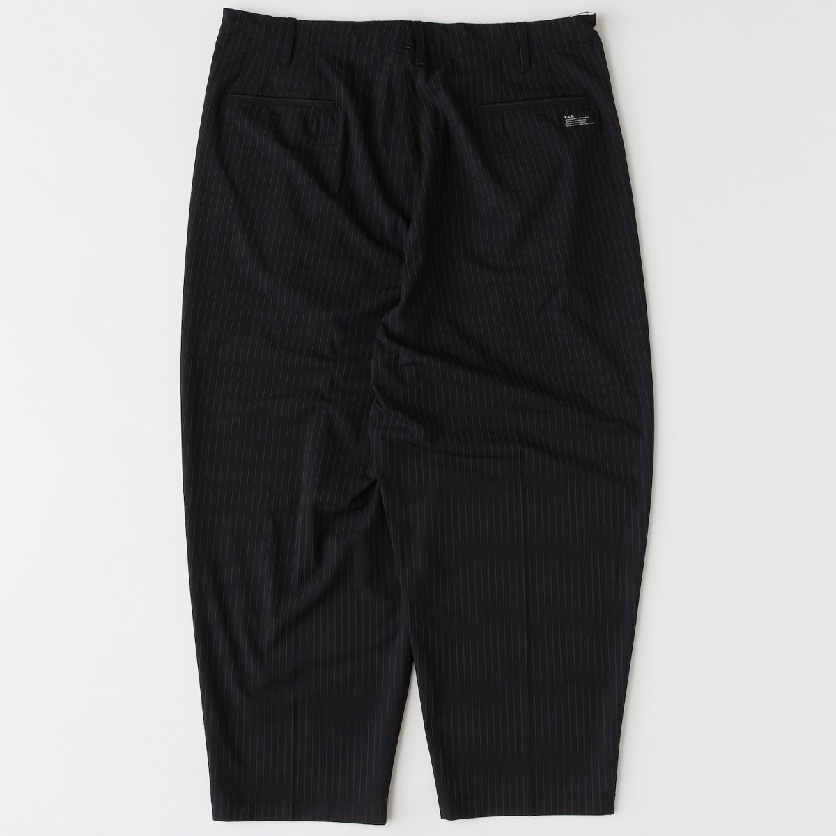 画像3: STROROUSER Pin Stripe Trouser Pants タック ワイド ストライプ トラウザー パンツ (3)