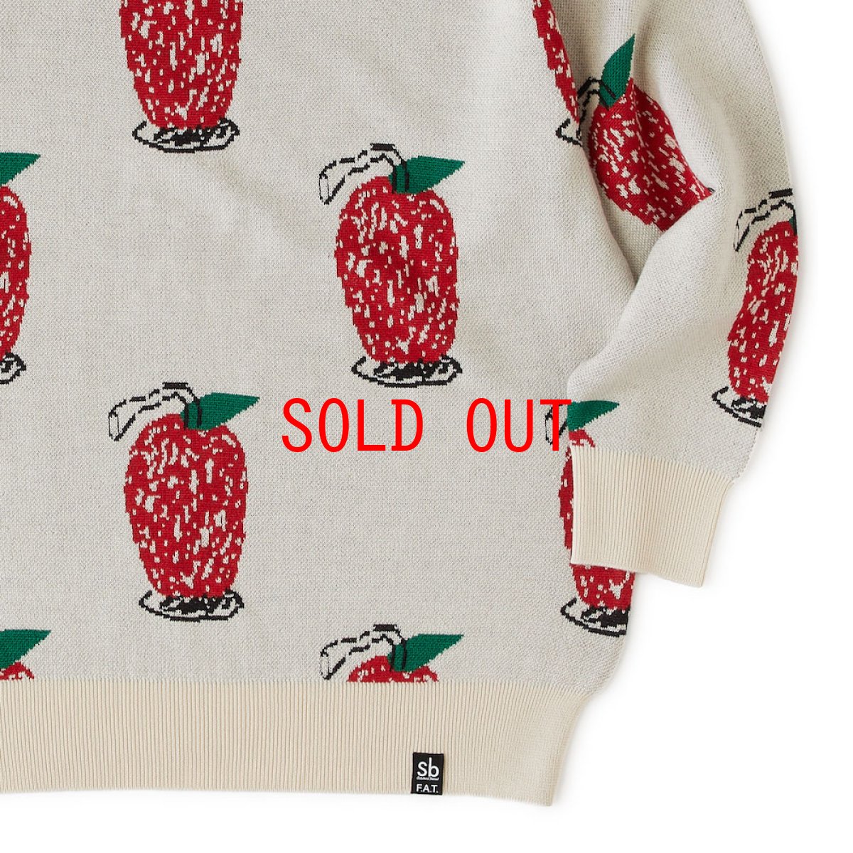 画像5: MURONE "BIG APPLE" Crewneck Knit クルーネック ニット (5)