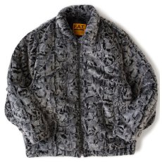 画像2: FUZZLER Far Coat Jacket フェイクファー ZIP ブルゾン コート ジャケット (2)