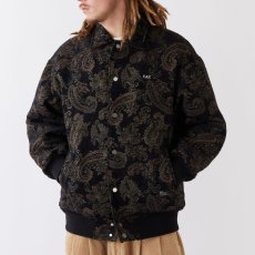 画像1: GOOPERS Gobelin Jacket ゴブラン ジャガード リブ ブルゾン ジャケット (1)