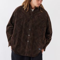 画像1: GIGANSLEY Corduroy Shirts WNE ペイズリー コーデュロイ シャツ (1)