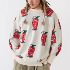 画像1: MURONE "BIG APPLE" Crewneck Knit クルーネック ニット (1)