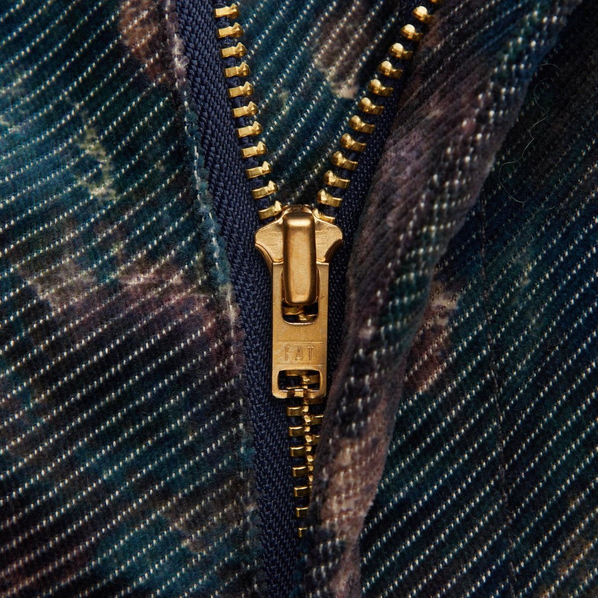 画像6: MEGABLOSSOM Corduroy Pants NVY ボタニカルプリント コーデュロイ パンツ (6)