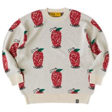 画像2: MURONE "BIG APPLE" Crewneck Knit クルーネック ニット (2)