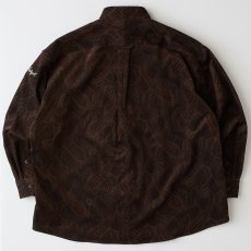 画像3: GIGANSLEY Corduroy Shirts WNE ペイズリー コーデュロイ シャツ (3)