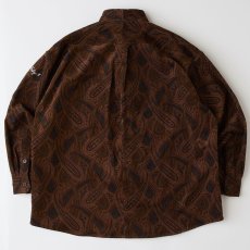 画像3: GIGANSLEY Corduroy Shirts CML ペイズリー コーデュロイ シャツ (3)