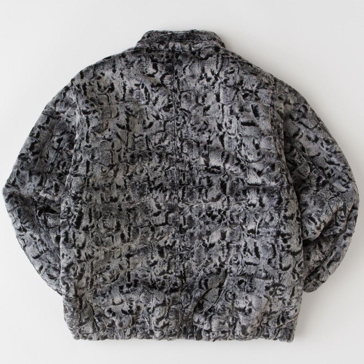 画像3: FUZZLER Far Coat Jacket フェイクファー ZIP ブルゾン コート ジャケット (3)