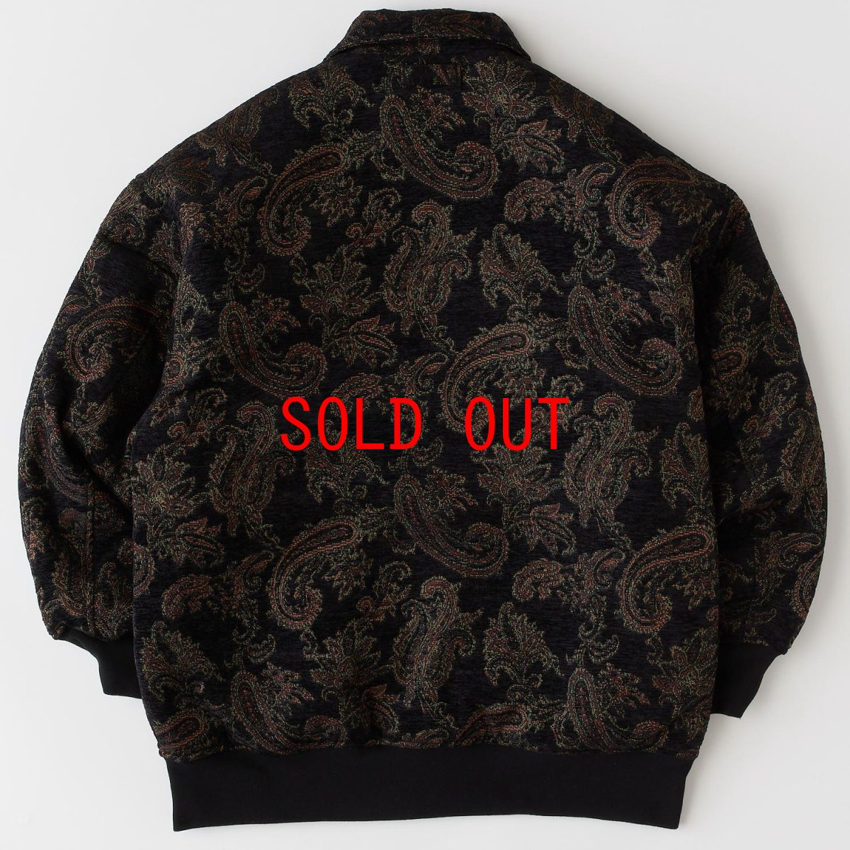 画像3: GOOPERS Gobelin Jacket ゴブラン ジャガード リブ ブルゾン ジャケット (3)