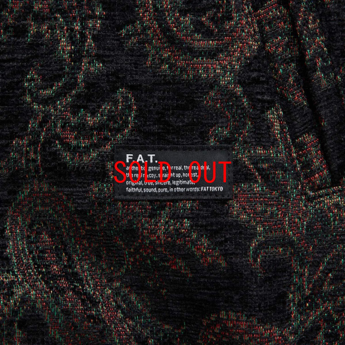 画像5: GOOPERS Gobelin Jacket ゴブラン ジャガード リブ ブルゾン ジャケット (5)