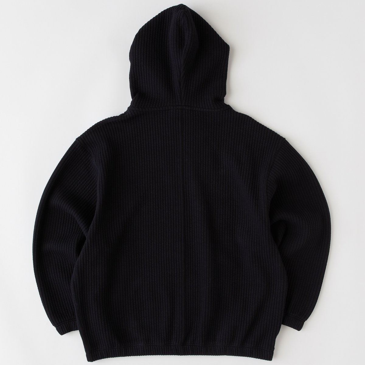 画像3: QUILZIP Quilting Zip Sweat Hoodie BLK ZIP パーカー キルティング フーディー (3)