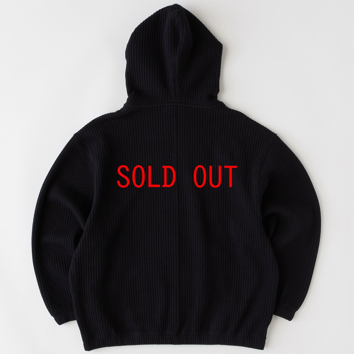 画像3: QUILZIP Quilting Zip Sweat Hoodie BLK ZIP パーカー キルティング フーディー (3)