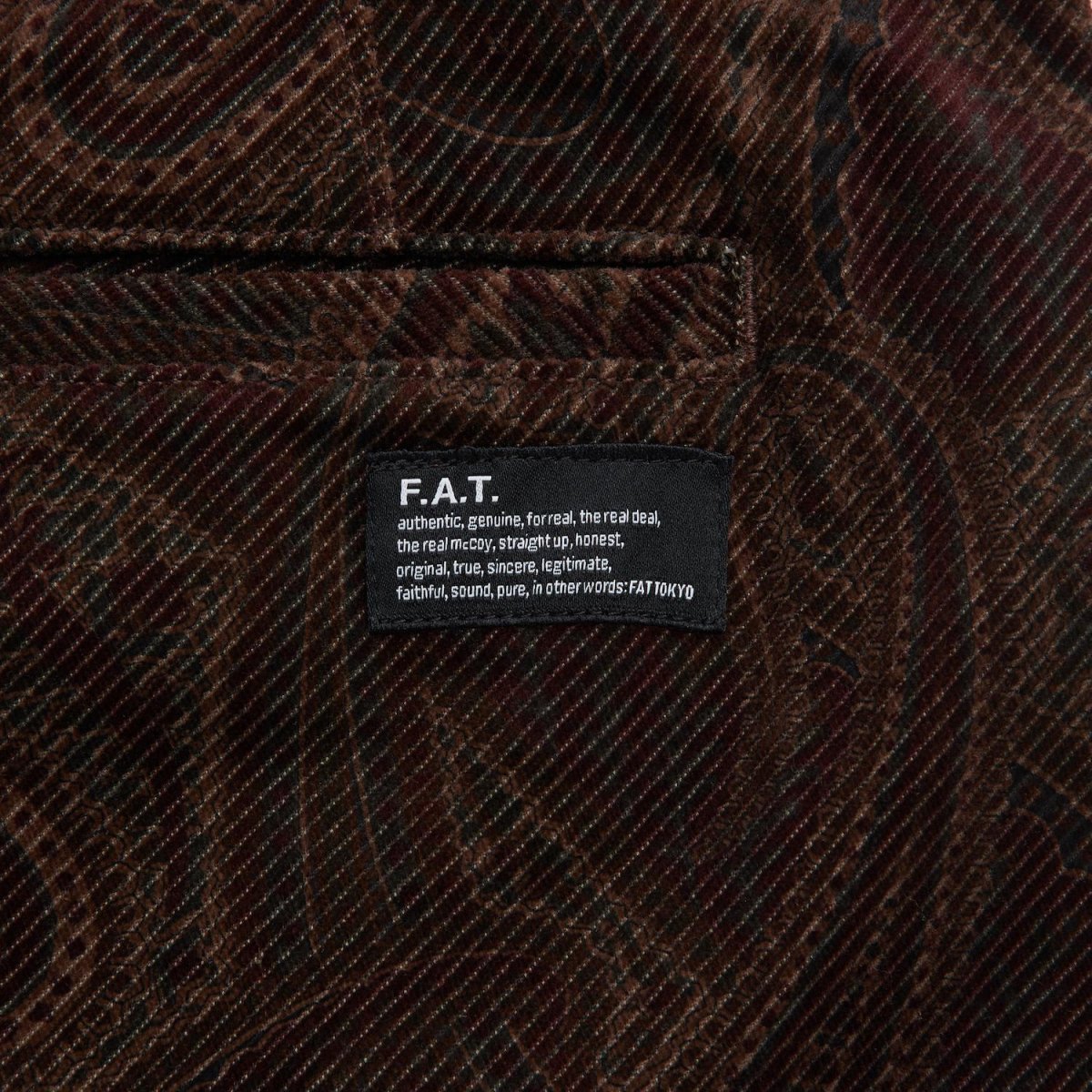 画像4: MEGANSLEY Corduroy Pants WNE ペーズリー コーデュロイ パンツ (4)