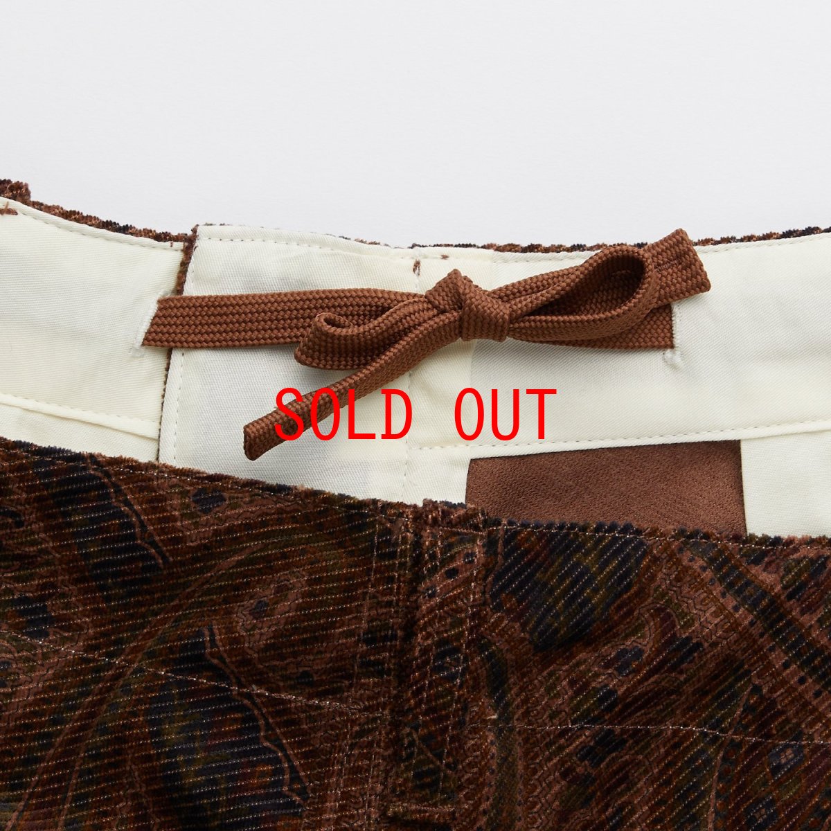 画像4: MEGANSLEY Corduroy Pants CML ペーズリー コーデュロイ パンツ (4)