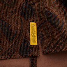 画像5: GIGANSLEY Corduroy Shirts CML ペイズリー コーデュロイ シャツ (5)