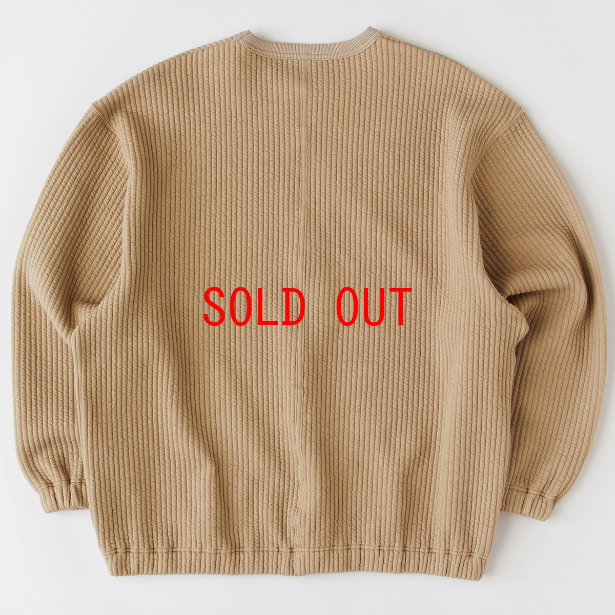 画像3: QUILUP Quilting Crewneck Sweat クルーネック キルティング スウェット (3)