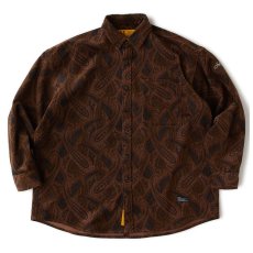 画像2: GIGANSLEY Corduroy Shirts CML ペイズリー コーデュロイ シャツ (2)