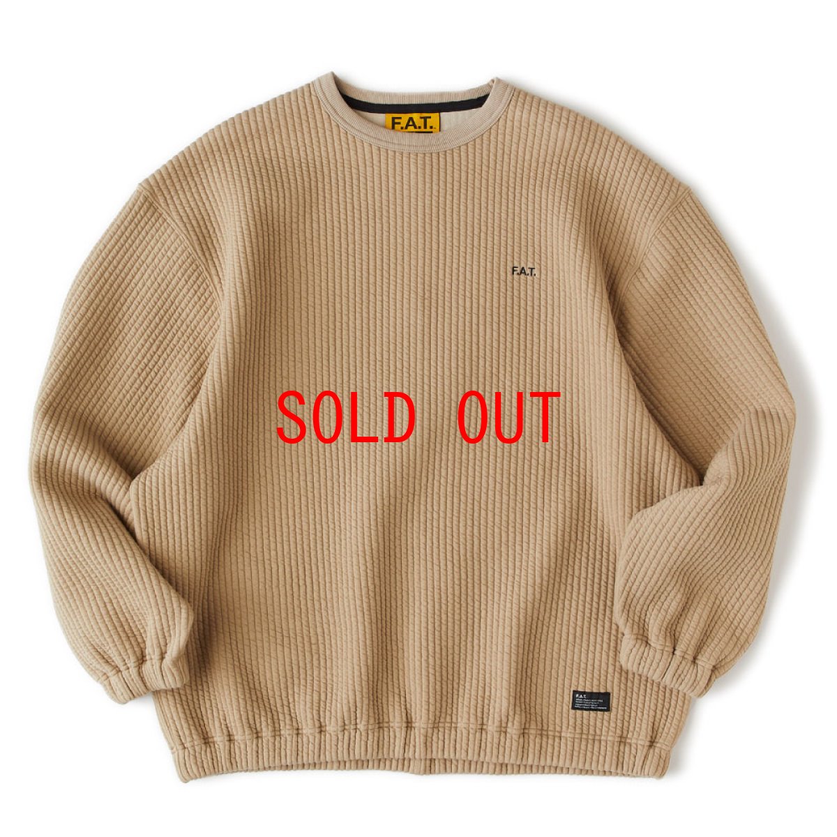 画像2: QUILUP Quilting Crewneck Sweat クルーネック キルティング スウェット (2)