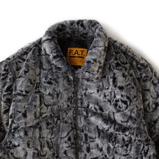 画像4: FUZZLER Far Coat Jacket フェイクファー ZIP ブルゾン コート ジャケット (4)