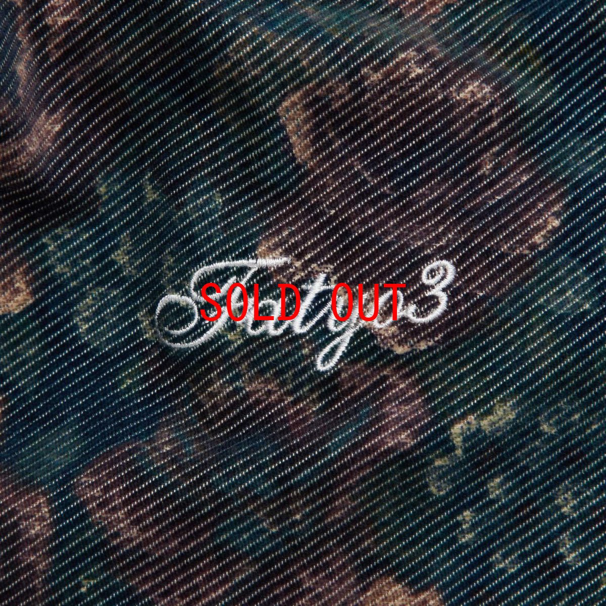 画像6: GIGABLOSSOM Corduroy Shirts NVY ボタニカルプリント コーデュロイ シャツ (6)