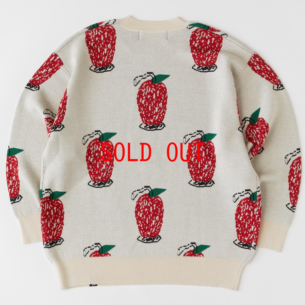 画像3: MURONE "BIG APPLE" Crewneck Knit クルーネック ニット (3)