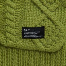 画像7: OVERAN Fisherman Knit Hoodie GRN 3ゲージ フィッシャーマン ニット フーディー (7)