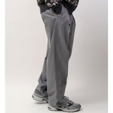 画像1: Faded Two Tuck Chino Grey コットン タック チノ パンツ (1)